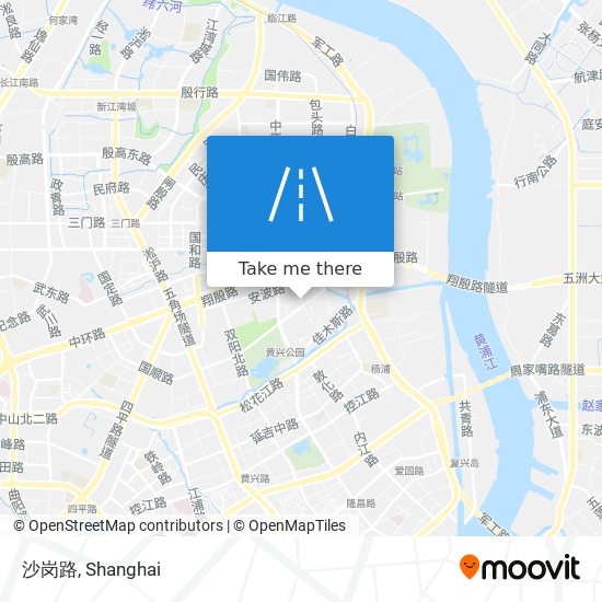 沙岗路 map