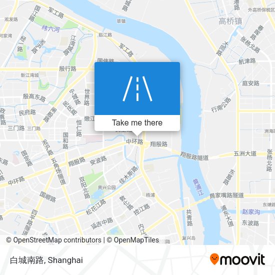 白城南路 map