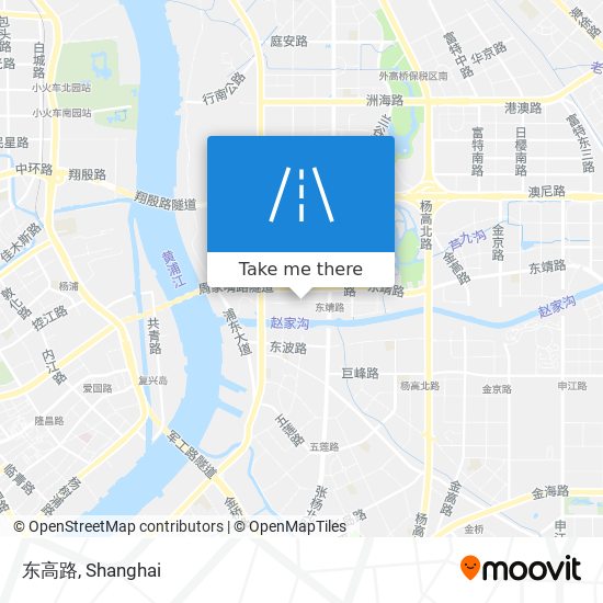 东高路 map