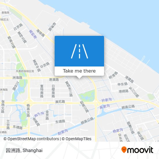 园洲路 map