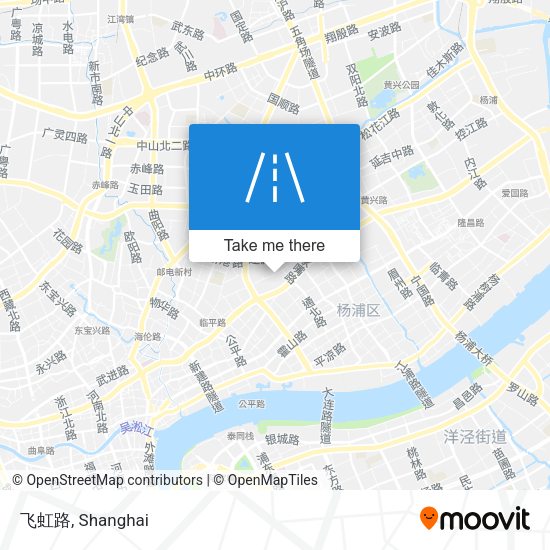 飞虹路 map