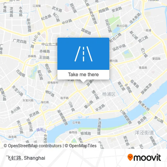 飞虹路 map