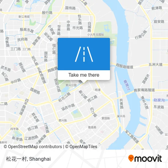松花一村 map