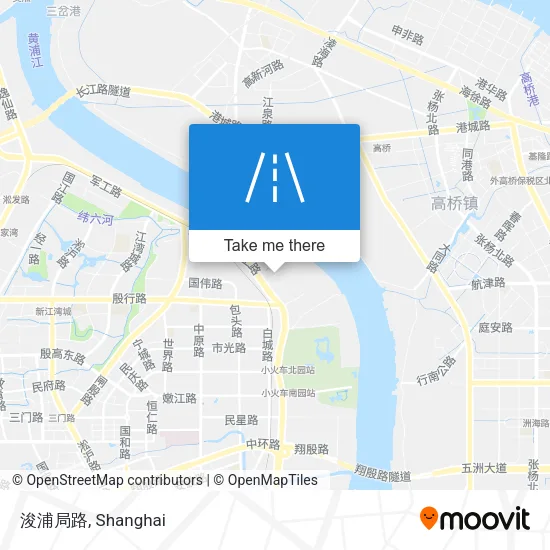 浚浦局路 map