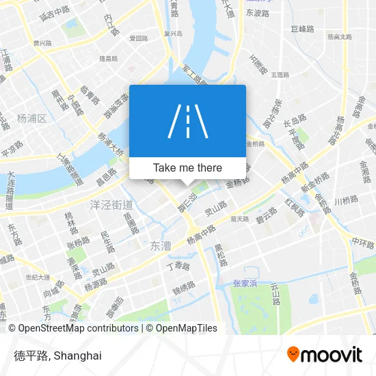 德平路 map