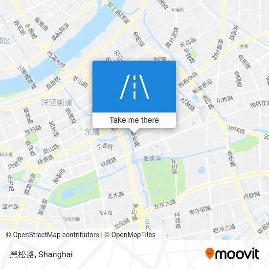 黑松路 map