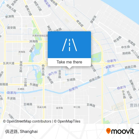 俱进路 map