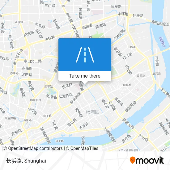 长浜路 map