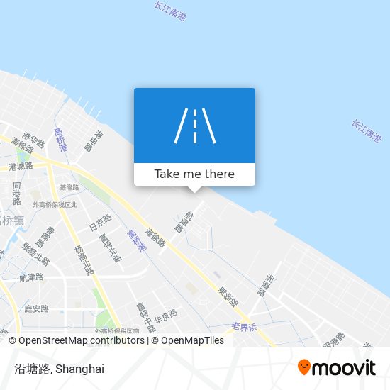 沿塘路 map