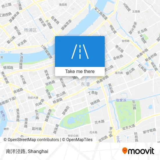 南洋泾路 map
