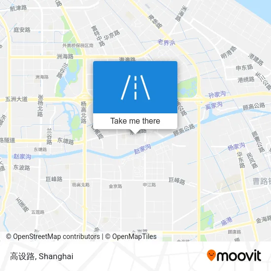 高设路 map