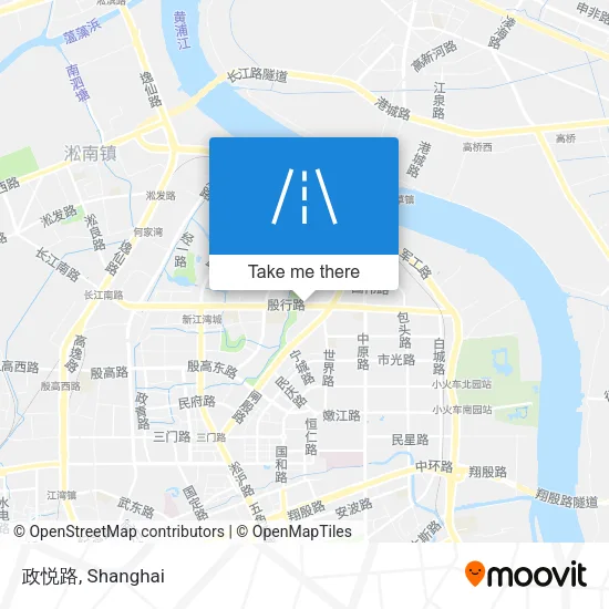 政悦路 map