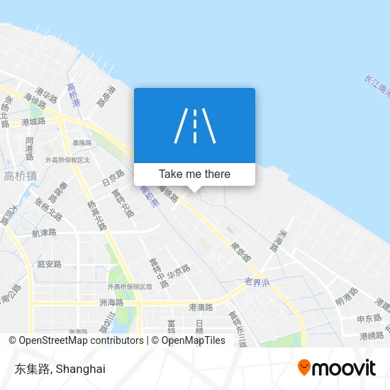 东集路 map
