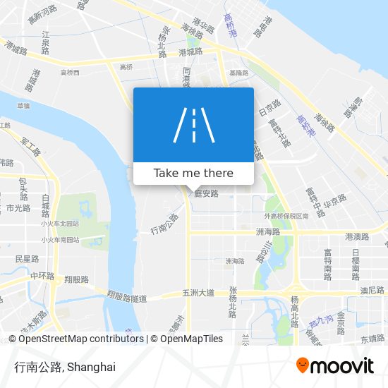 行南公路 map