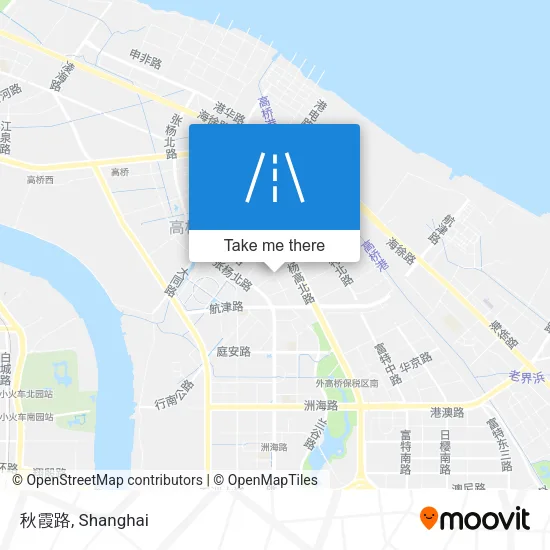 秋霞路 map