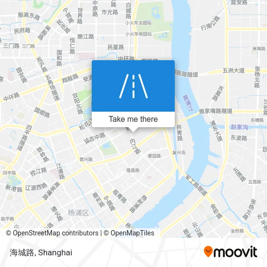 海城路 map