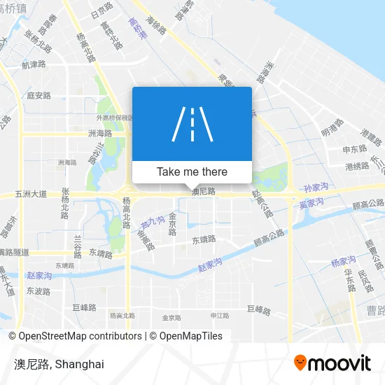 澳尼路 map
