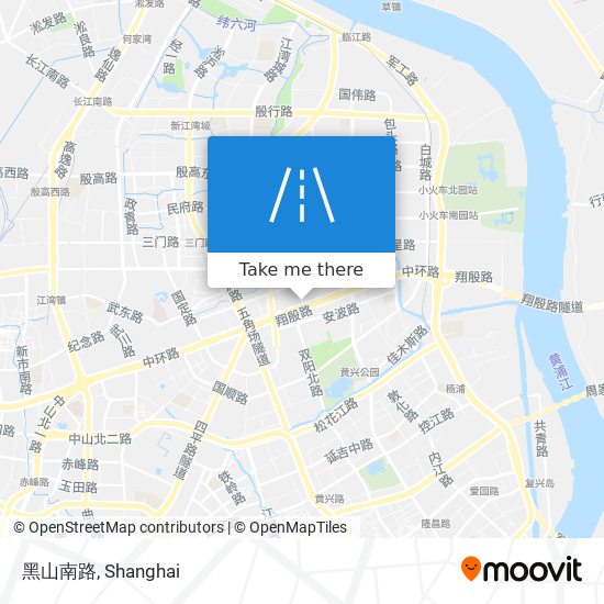 黑山南路 map