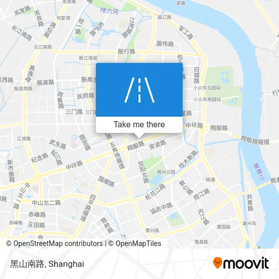 黑山南路 map