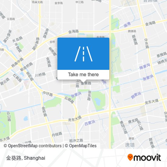 金葵路 map