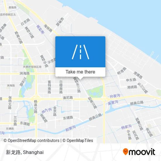 新龙路 map
