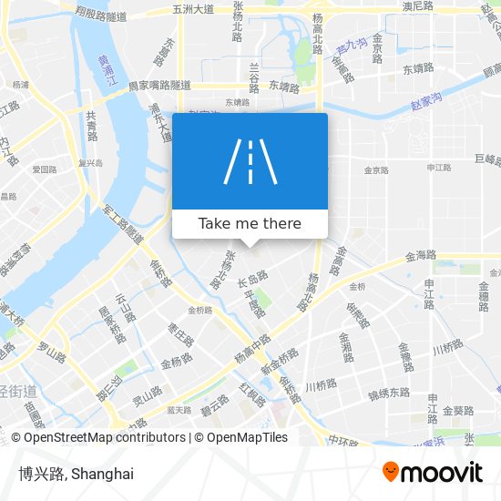 博兴路 map