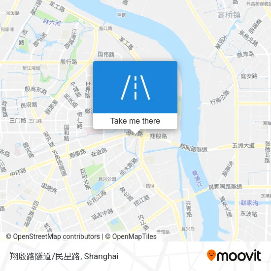 翔殷路隧道/民星路 map