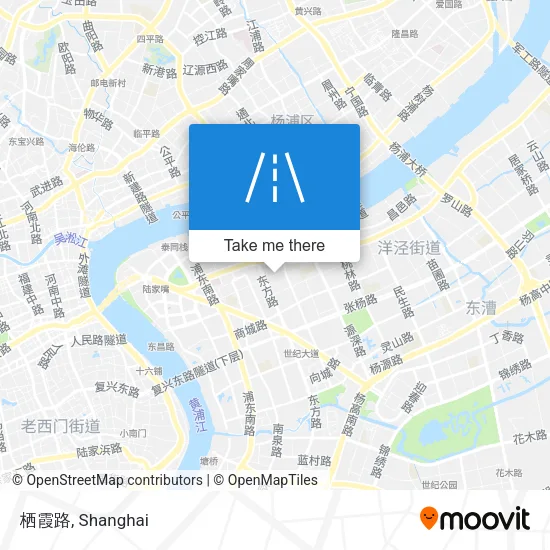 栖霞路 map