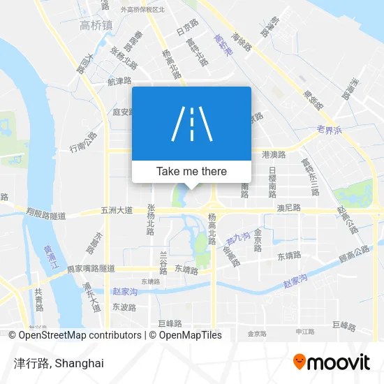 津行路 map