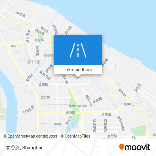 泰谷路 map