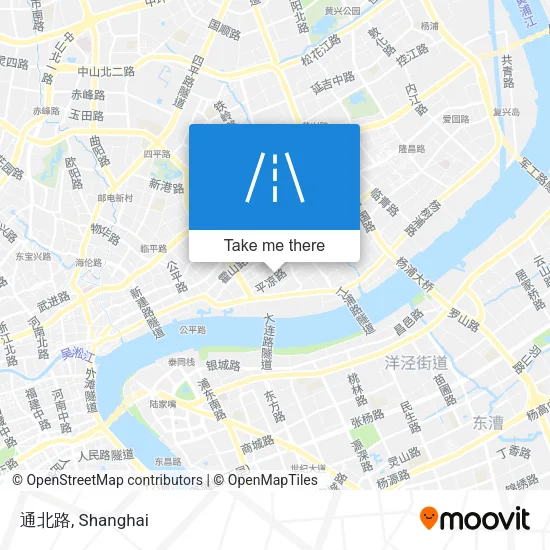 通北路 map