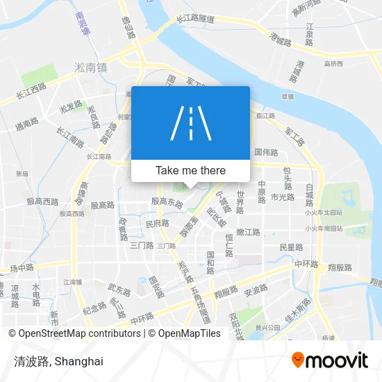 清波路 map