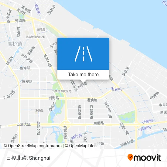 日樱北路 map