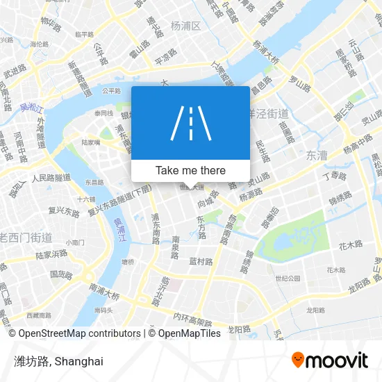 潍坊路 map