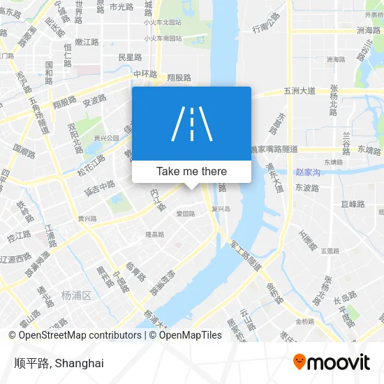 顺平路 map