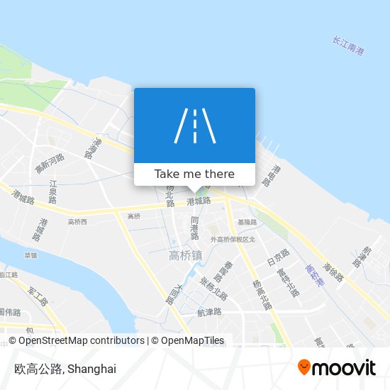 欧高公路 map