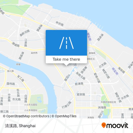 清溪路 map