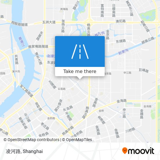 凌河路 map