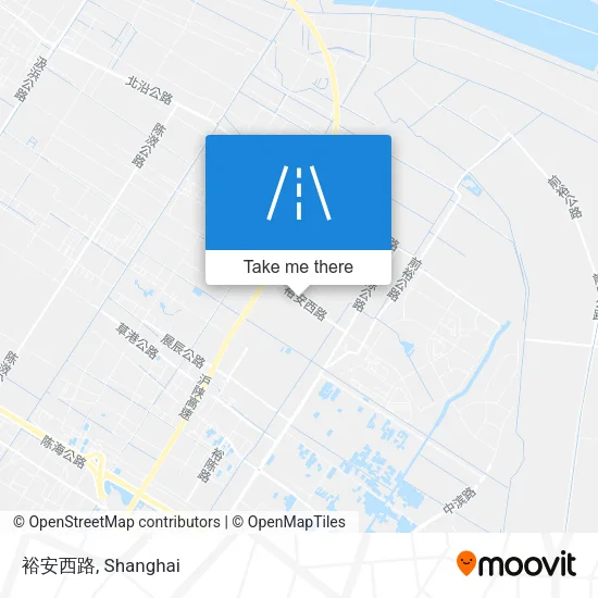 裕安西路 map