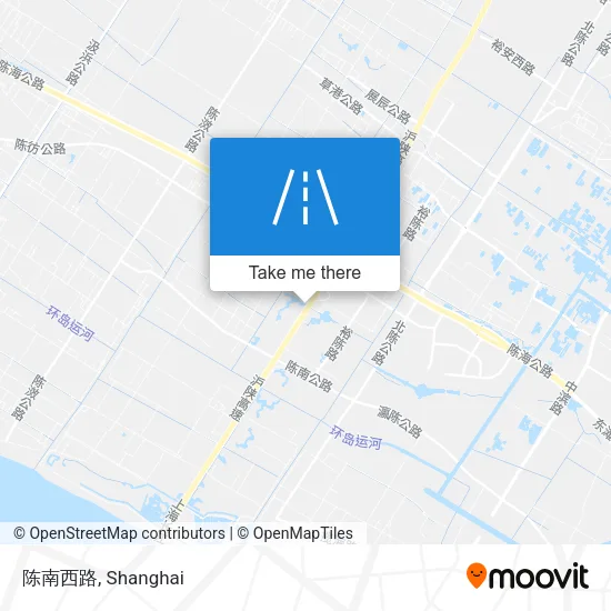 陈南西路 map