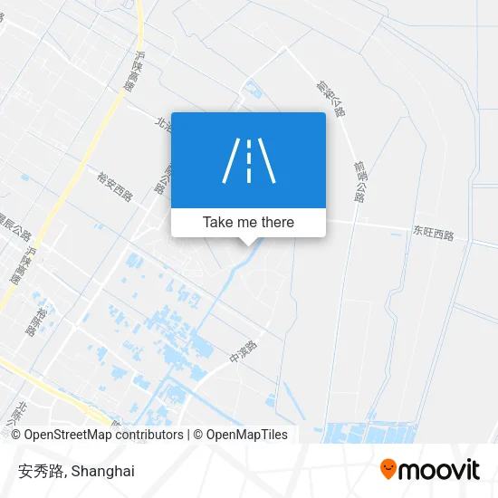 安秀路 map