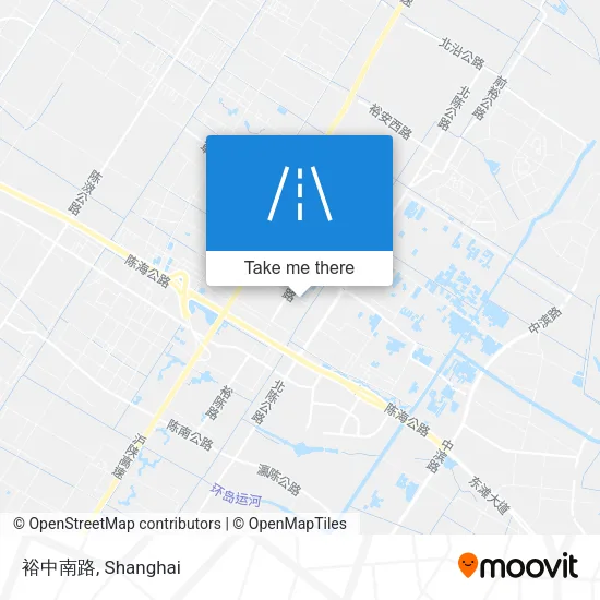 裕中南路 map