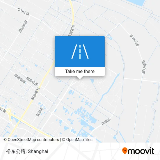 裕东公路 map