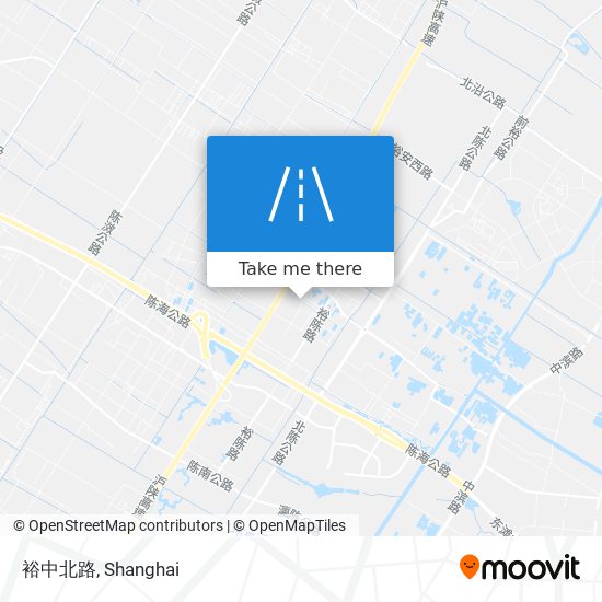 裕中北路 map