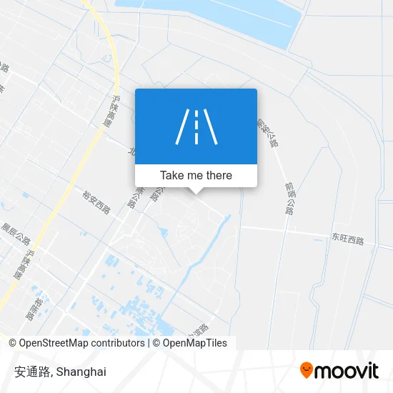 安通路 map