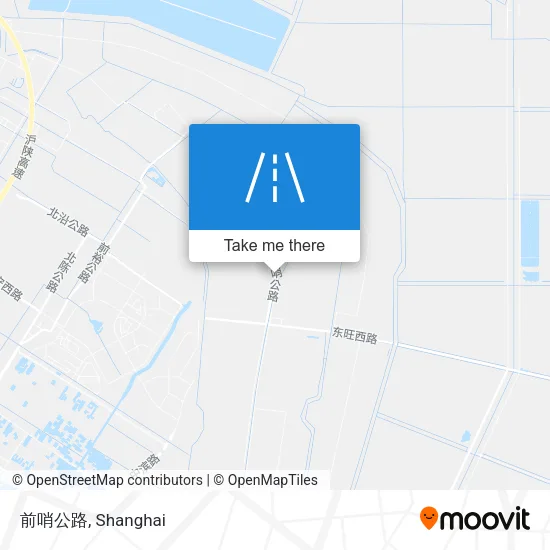 前哨公路 map