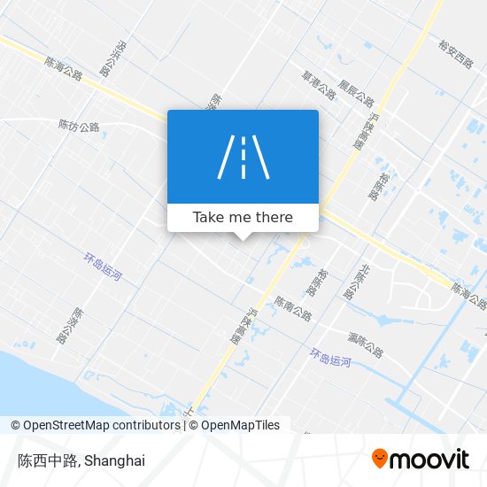 陈西中路 map