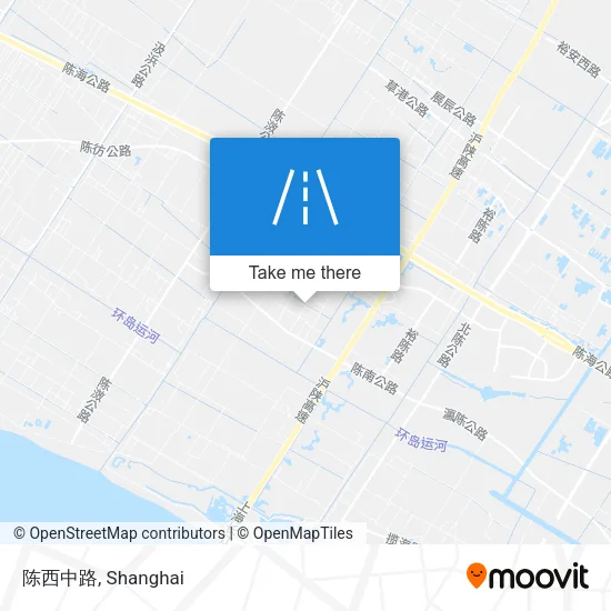 陈西中路 map