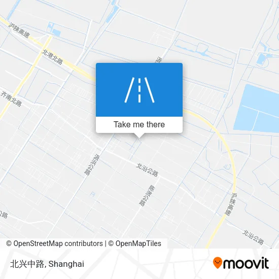 北兴中路 map