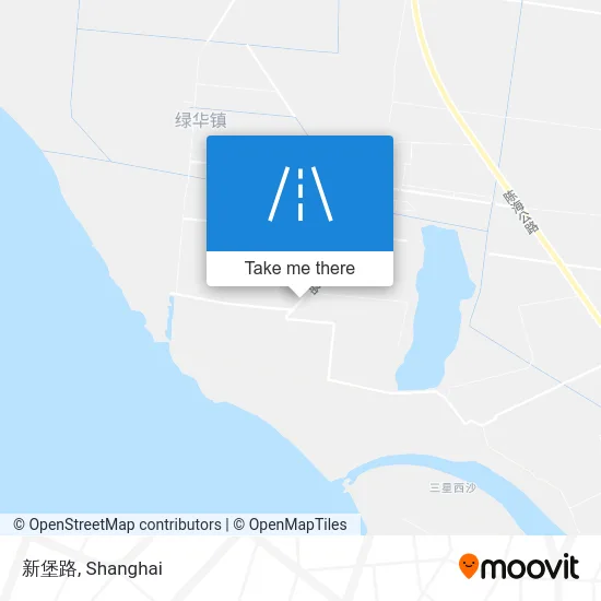 新堡路 map